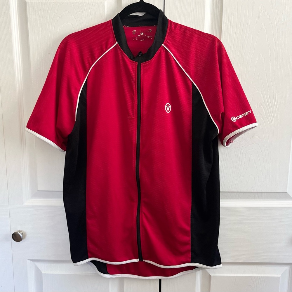 Canari Cycling Jersey Red Large